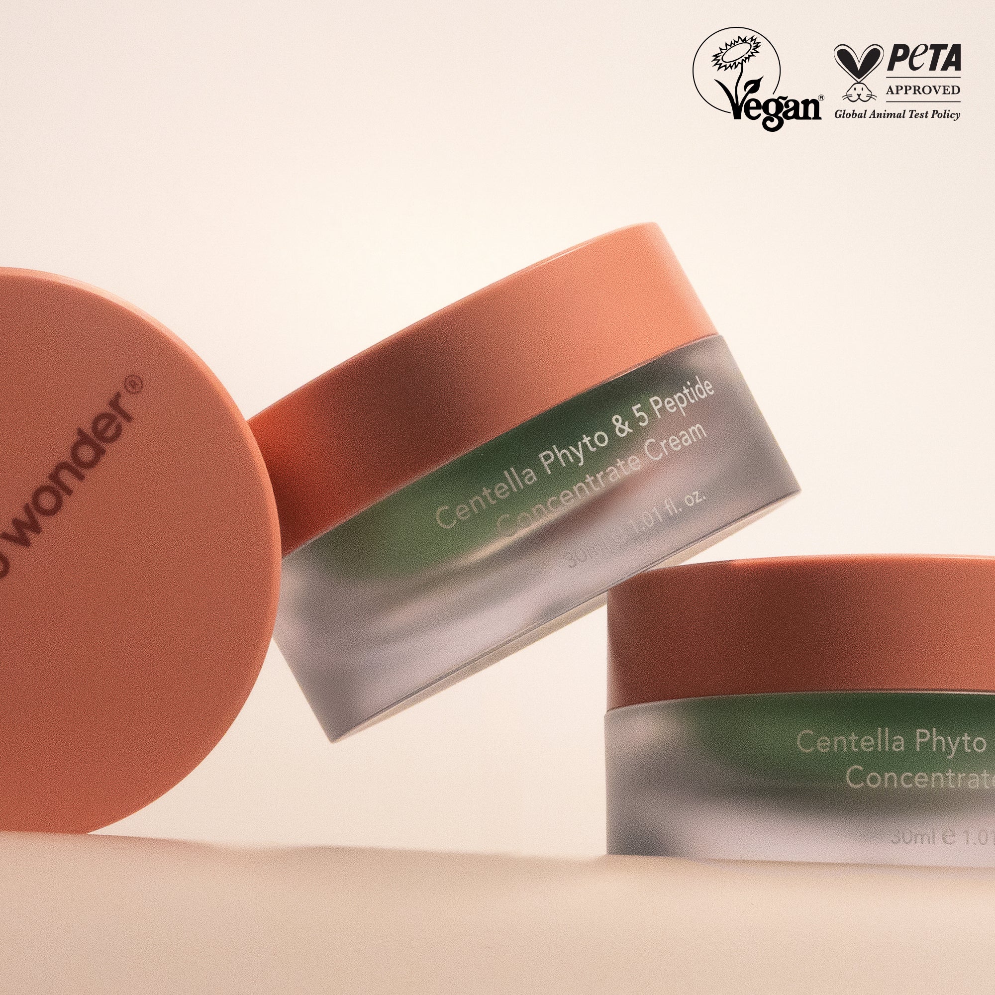 [haruharuwonder] Centella Phyto & 5 Peptide Concentrate Cream 30ml + Refill 30ml