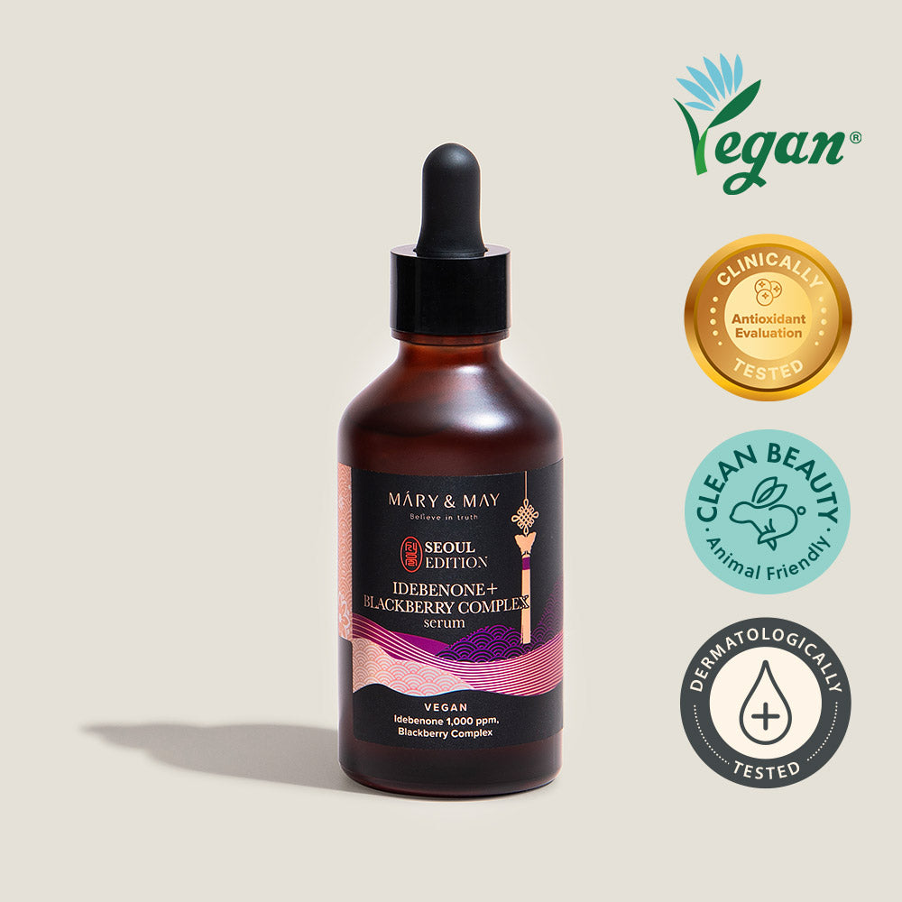 [Mary&May] Idebenone+Blackberry Complex Serum_80ml+[Mary&May] Rice niacin 10% Triple Vitamin Serum 80ml+[Mary&May] Retinol 0.1% Bakuchiol Cica Serum 80ml