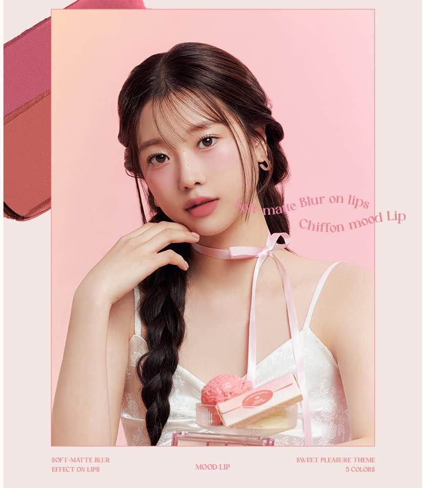 [Clio] Chiffon Mood Lip #08 Tangerine Tarte
