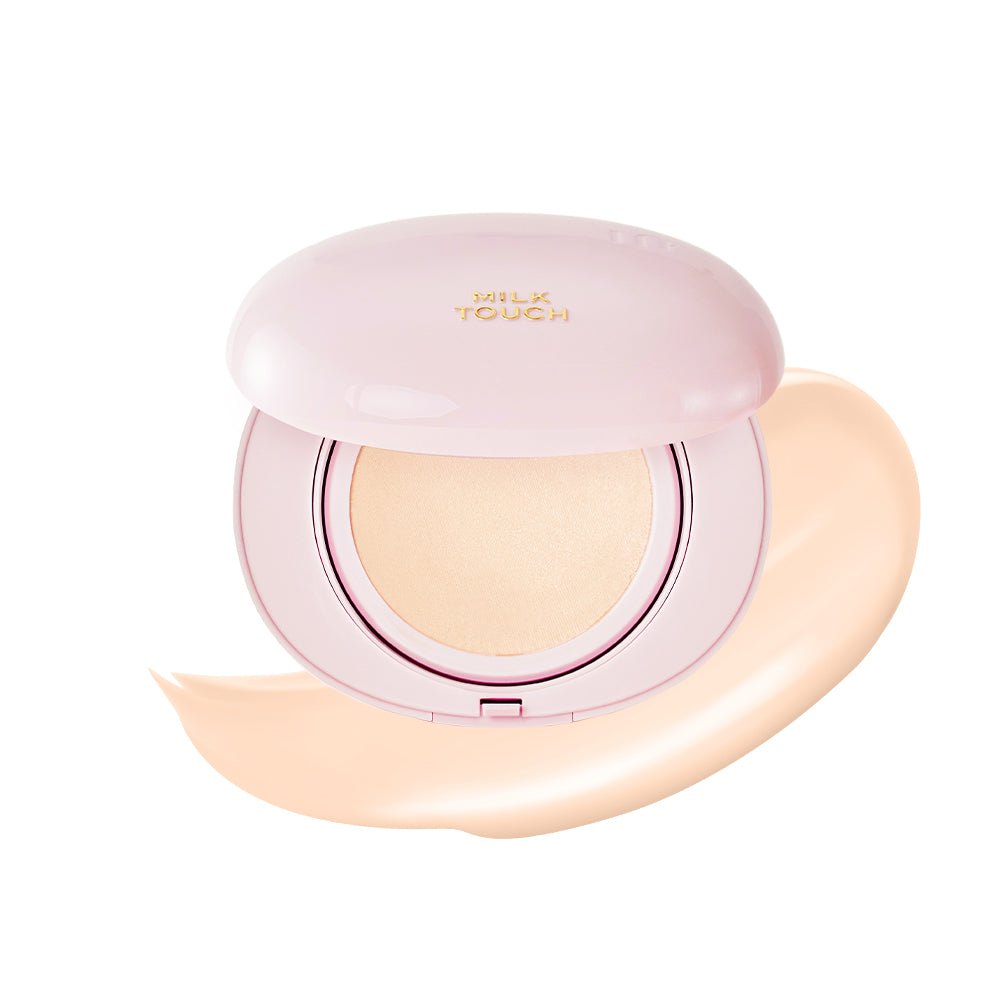 [milktouch] All-day Skin Fit Milky Glow Cushion #15N Fair Ivory 15g