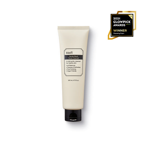 [Dear Klairs] Gentle Black Facial Cleanser 140ml