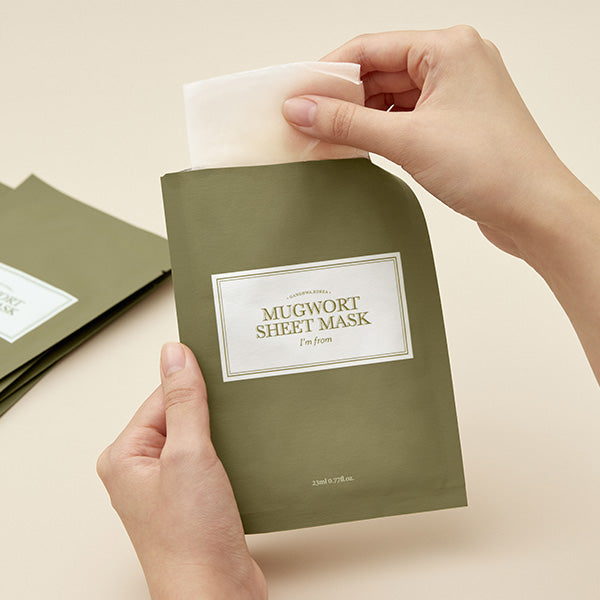 [ImFrom] Mugwort Sheet Mask 23ml (5ea)