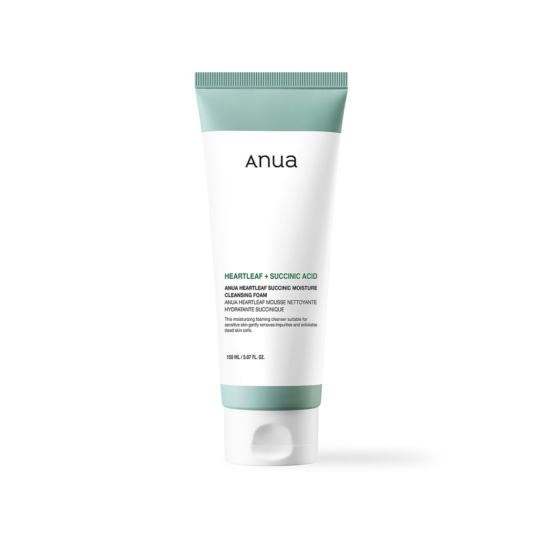 [Anua] HEARTLEAF SUCCINIC MOISTURE CLEANSING FOAM 150ml