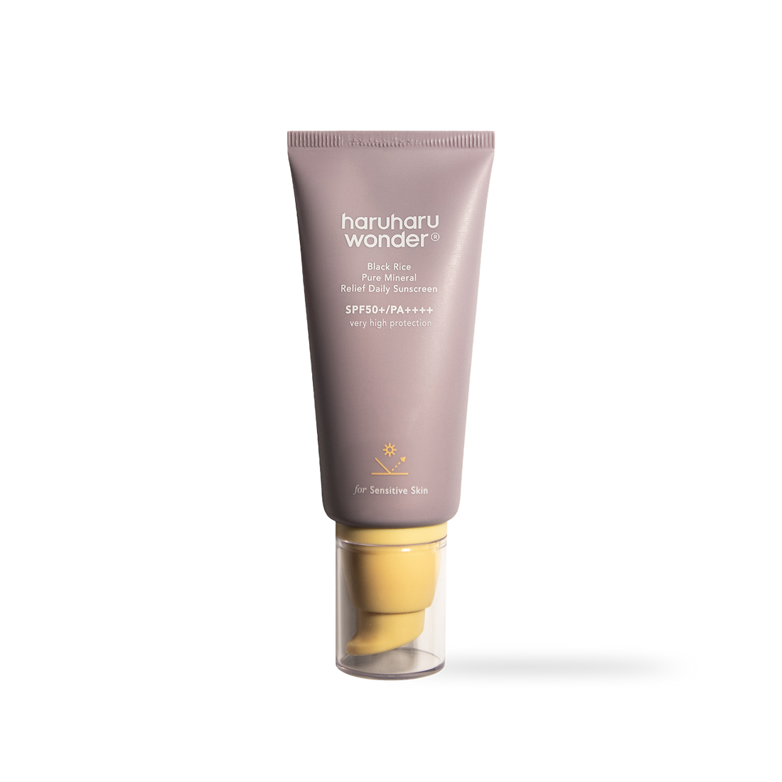 [haruharuwonder] Black Rice Pure Mineral Relief Daily Sunscreen Unscented SPF50+ 50ml
