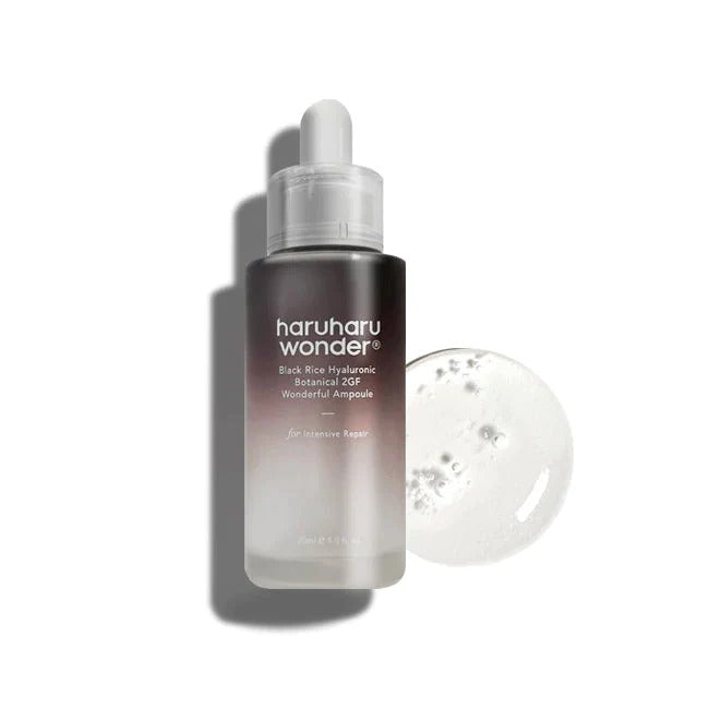[haruharuwonder] Black Rice Hyaluronic Botanical 2GF Wonderful Ampoule 30ml