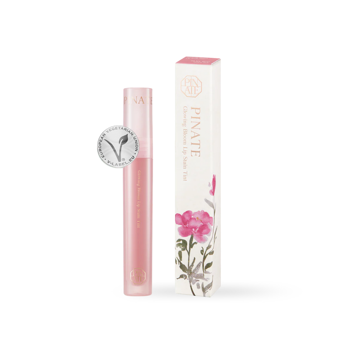 [Pinate] Glowing Bloom Lip Stain - 01 Icy Rose