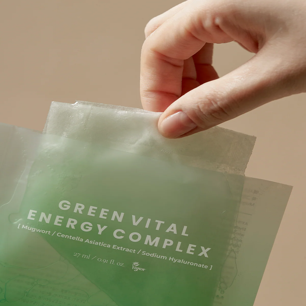 [AXIS-Y] Mugwort Green Vital Energy Complex Sheet Mask 27ml