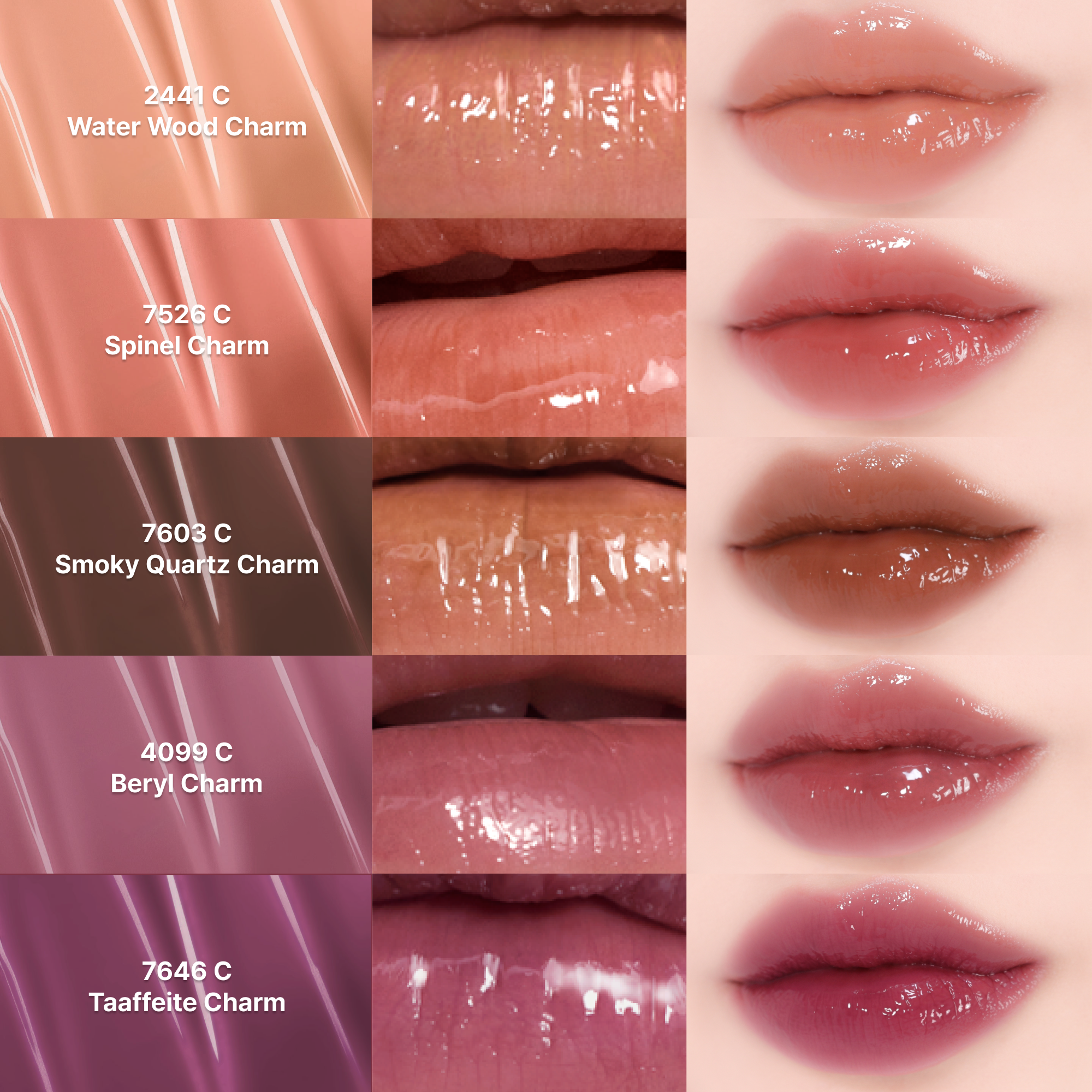 [ENTROPY] CHARM TINT Glossy Gel Line - 10 Colors