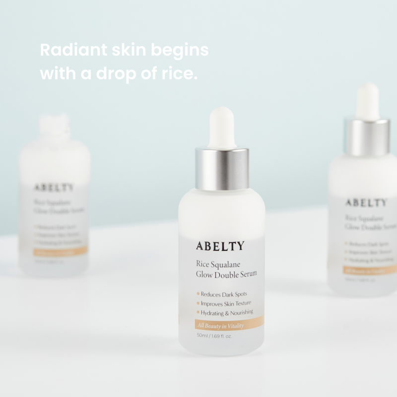 [Abelty] Rice Squalane Glow Double Serum 50ml