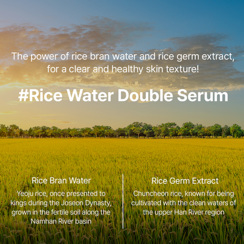 [Abelty] Rice Squalane Glow Double Serum 50ml