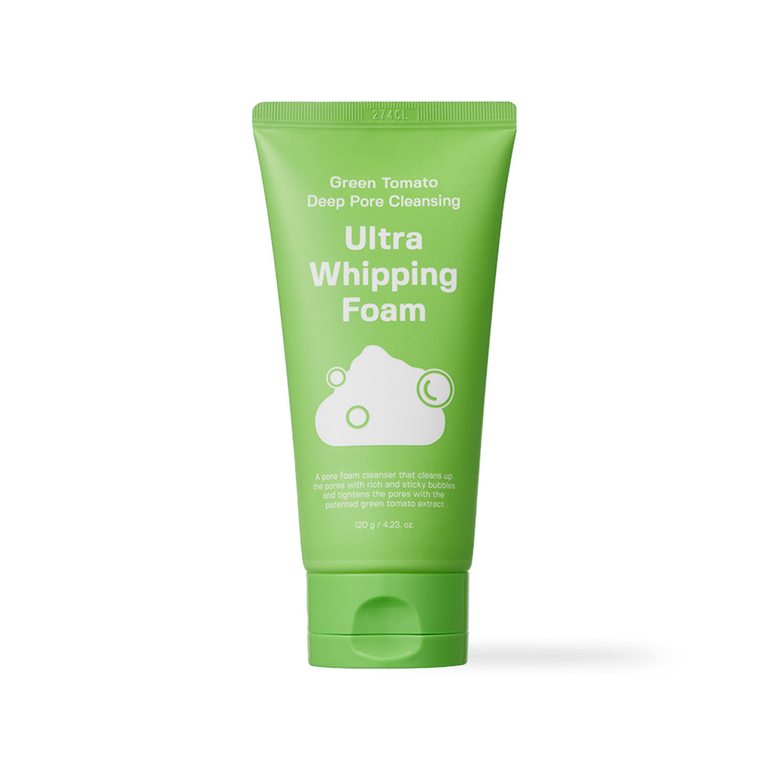 [SUNGBOON EDITOR] Green Tomato Deep Pore Cleansing Ultra Whipping Foam 120g
