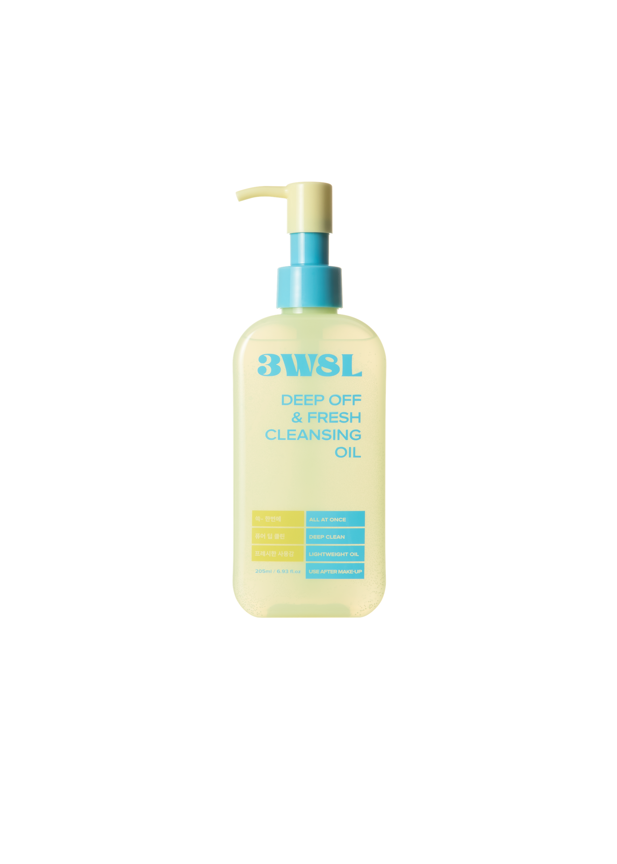 [3W8L] Deep Off & Fresh Cleansing Oil 205ml
