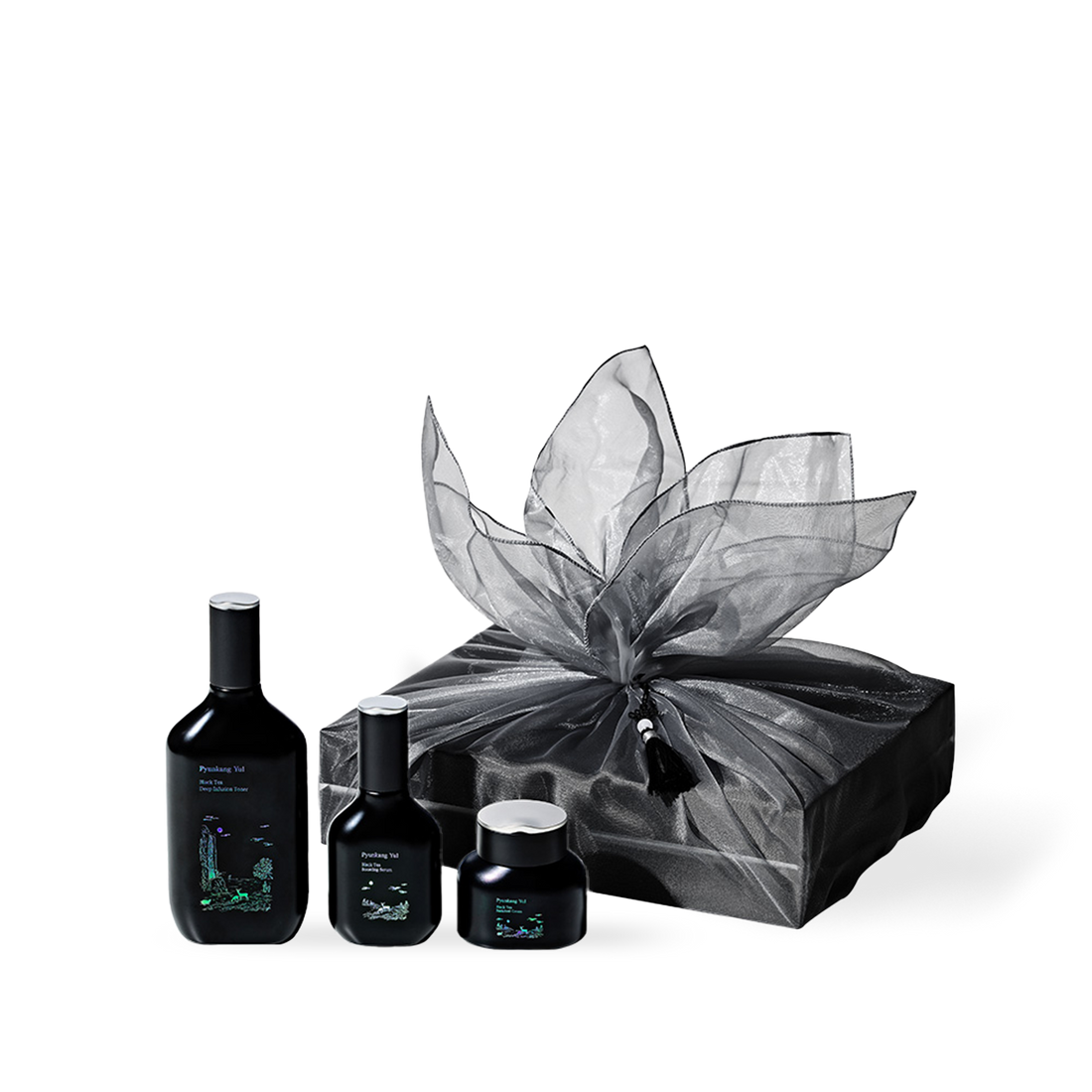 [PyunkangYul] Black Tea Line Gift Set 130ml+45ml+60ml