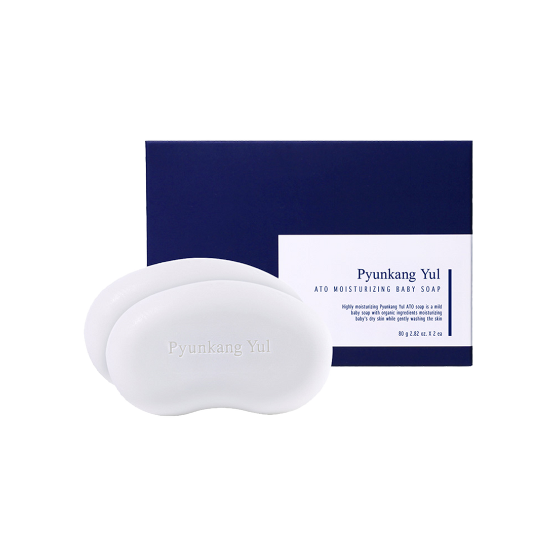 [PyunkangYul] ATO Moisturizing Baby Soap 80g*2