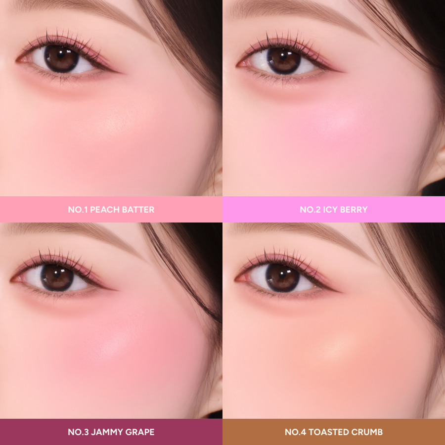 [Unleashia] Dough Dough Waffle Blush No.1 Peachy Batter