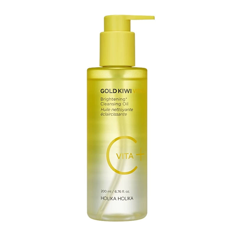 [HolikaHolika] Gold Kiwi Vita C Plus Brightening Cleansing Oil 200ml