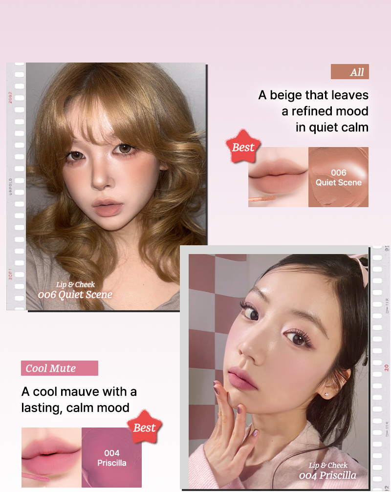 [Tiptoe] Mousse Tang Lip Matter - 001 Amelie