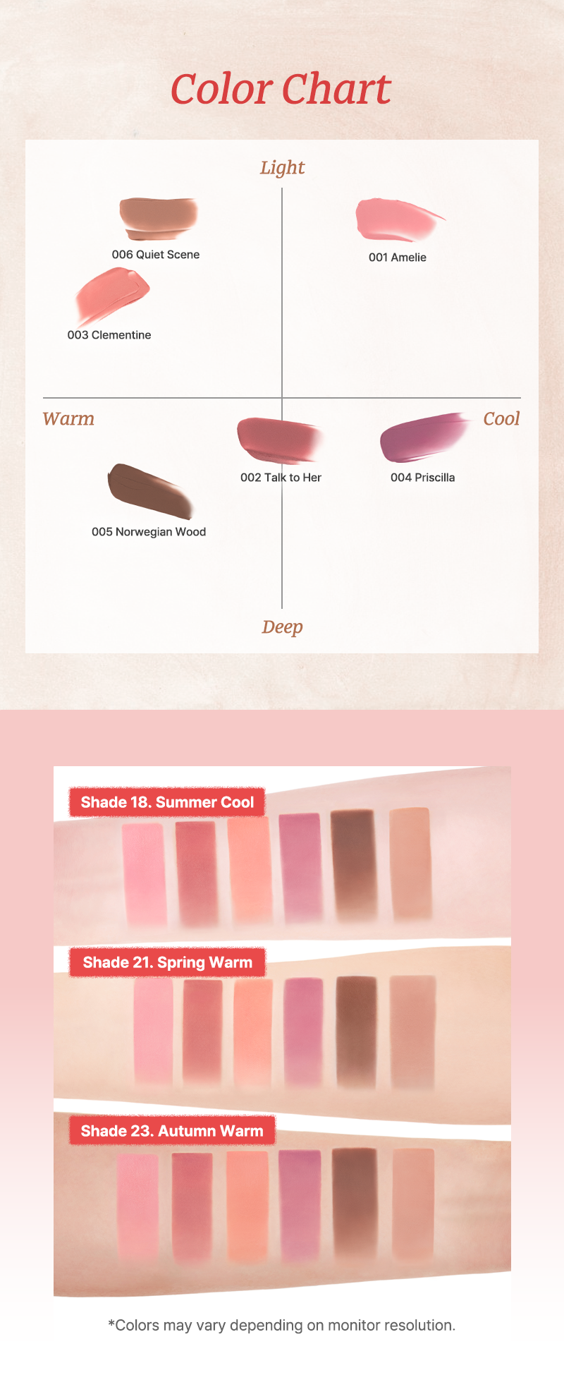 [Tiptoe] Mousse Tang Lip Matter - 001 Amelie