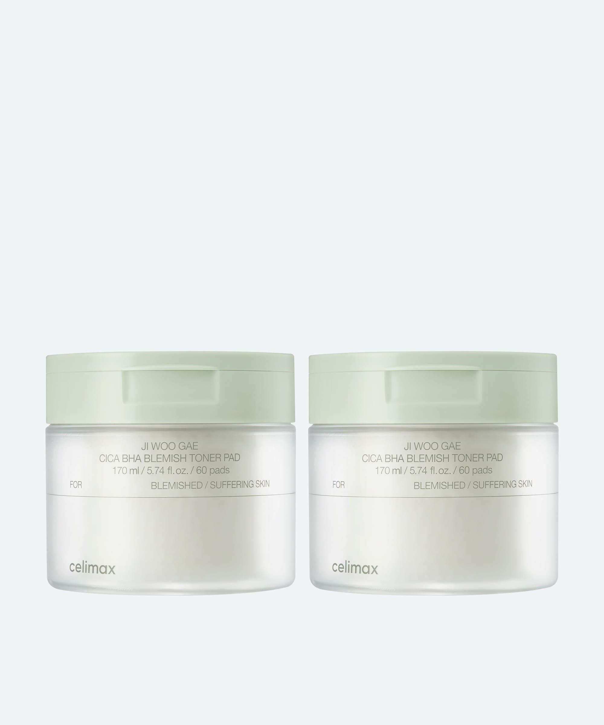 [celimax] Ji Woo Gae Cica BHA Blemish Toner Pad 60pad