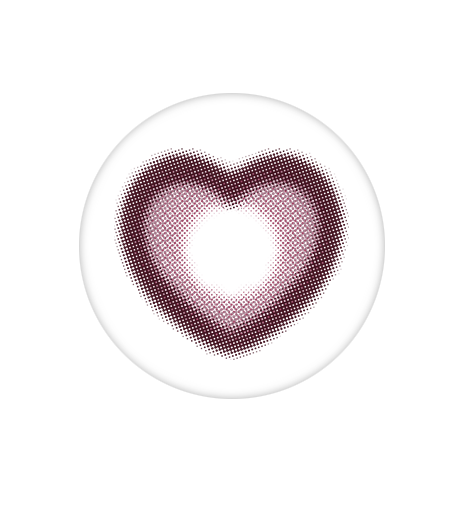 [cocoview] AXIAL FIXED Heart Ruri Pink 1month 0.00D 1ea/1Vial
