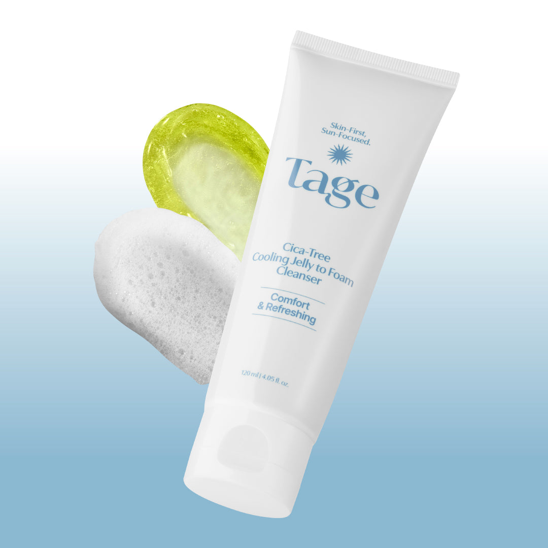 [Tage] Cica-Tree Cooling Jelly to Foam Cleanser 120ml