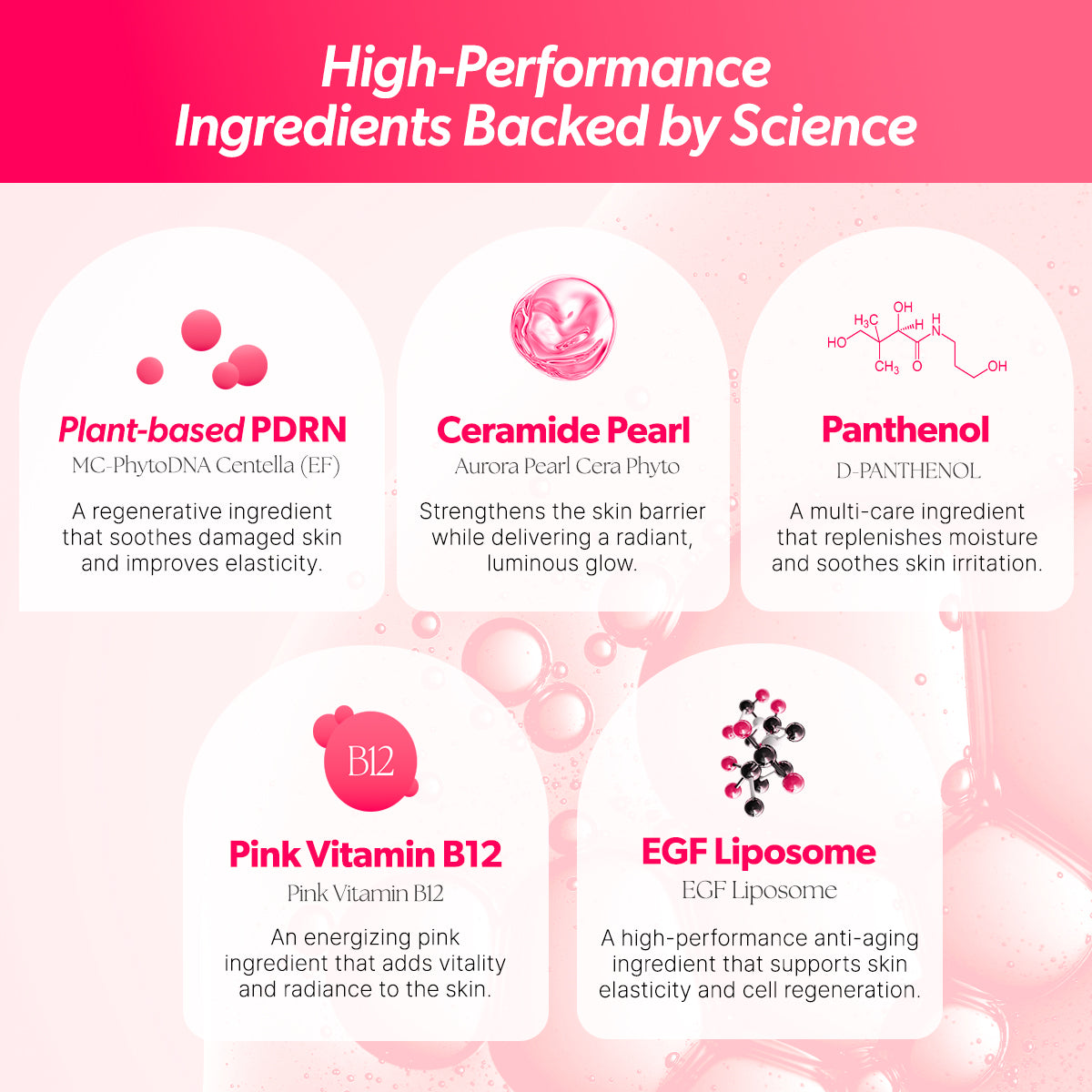 [Omitted] Pink Vita PDRN Bubble-Tox Ampoule 90ml