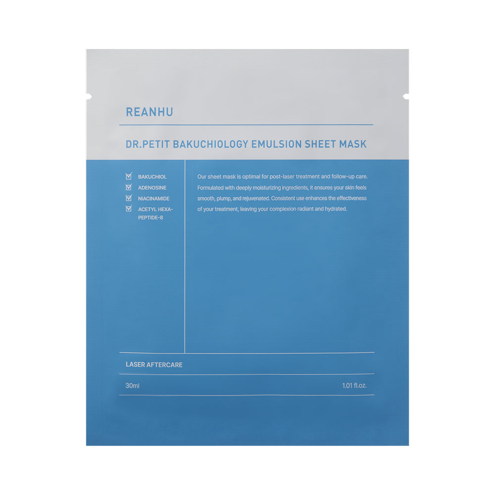 [Dr.petit] Reanhu Bakuchiol Emulsion Sheet Mask 30ml 3ea