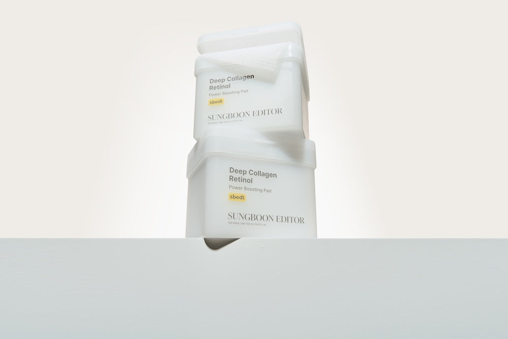 [SUNGBOON EDITOR] Deep Collagen Retinol Power Boosting Pad 150ml 100 pcs