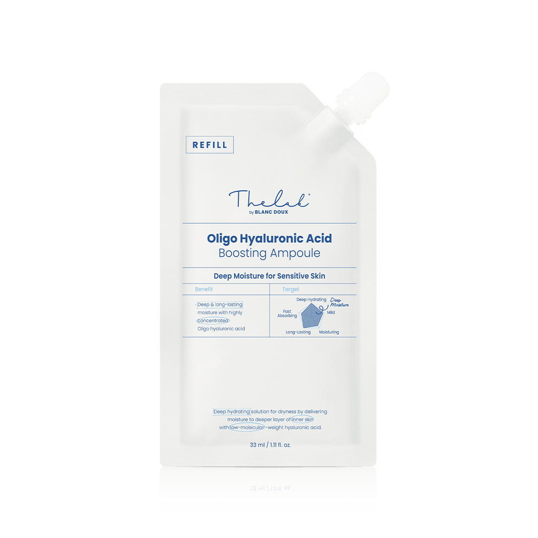 [THE LAB by BLANC DOUX] Oligo Hyaluronic Acid Boosting Ampoule 33ml REFILL