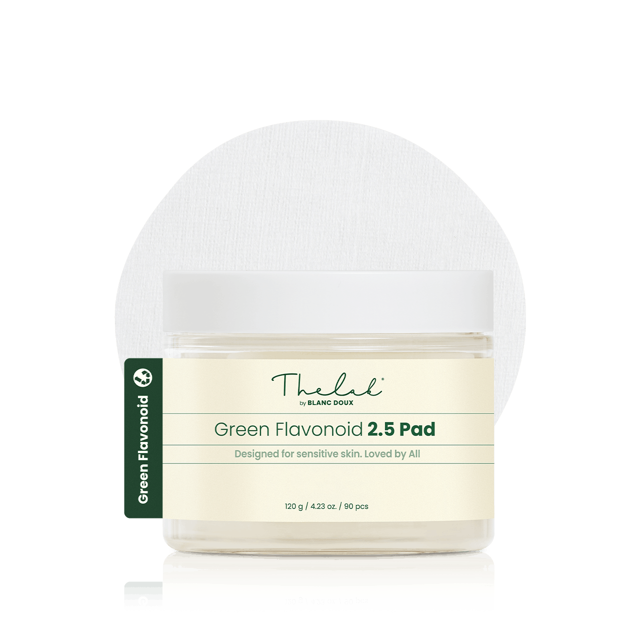 [THE LAB By BLANC DOUX] Green Flavonoid™ 2.5 Pad 120g (90p)