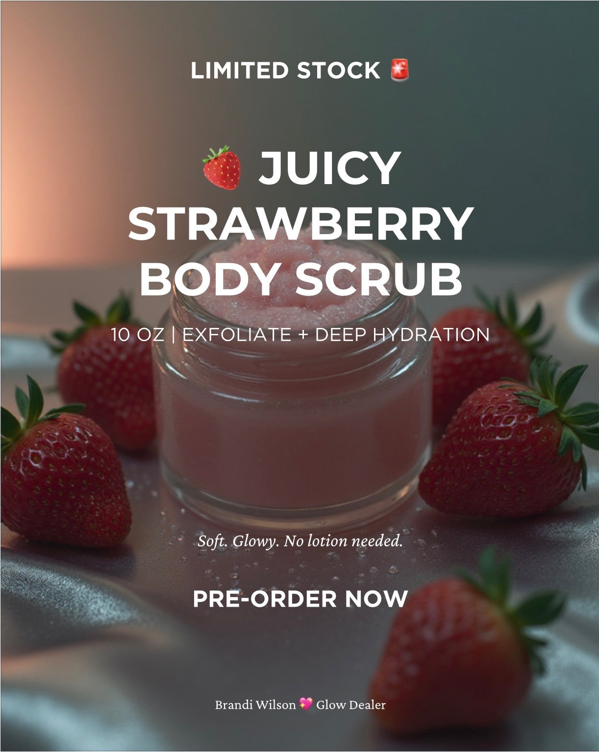 Juicy Strawberry Body Scrub