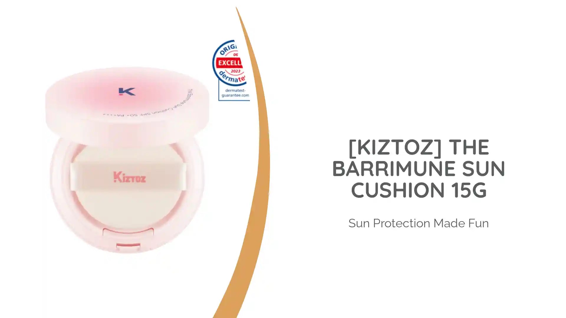 [KIZTOZ] The Barrimune Sun Cushion 15g by@Outfy