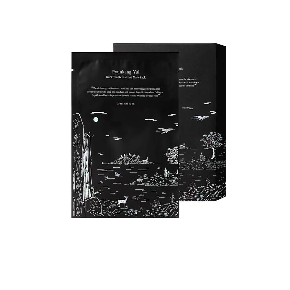 [PyunkangYul] Black Tea Revitalizing Mask Pack 25ml*10ea
